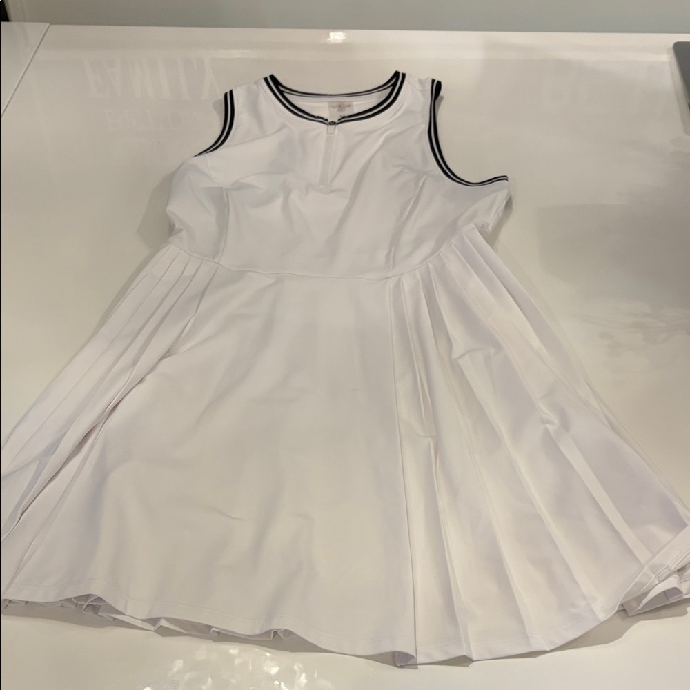 Calia White and Black Tennis Dress